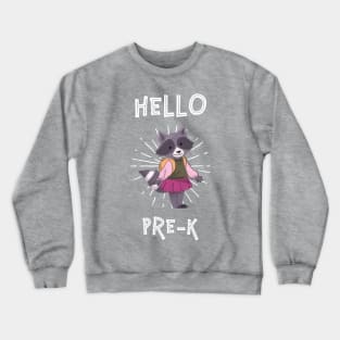 Hello pre k Crewneck Sweatshirt